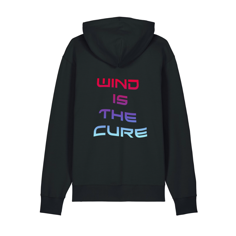 Colorful Logo Hoodie Black