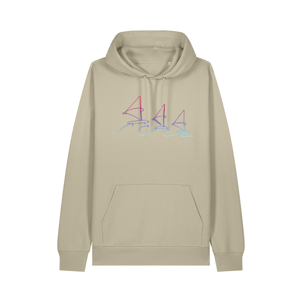 Colorful Logo Hoodie Chalk